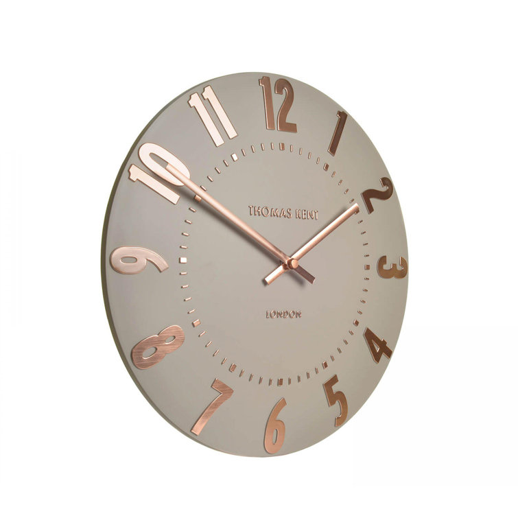 Thomas Kent Mulberry Wall Clock & Reviews Wayfair.co.uk